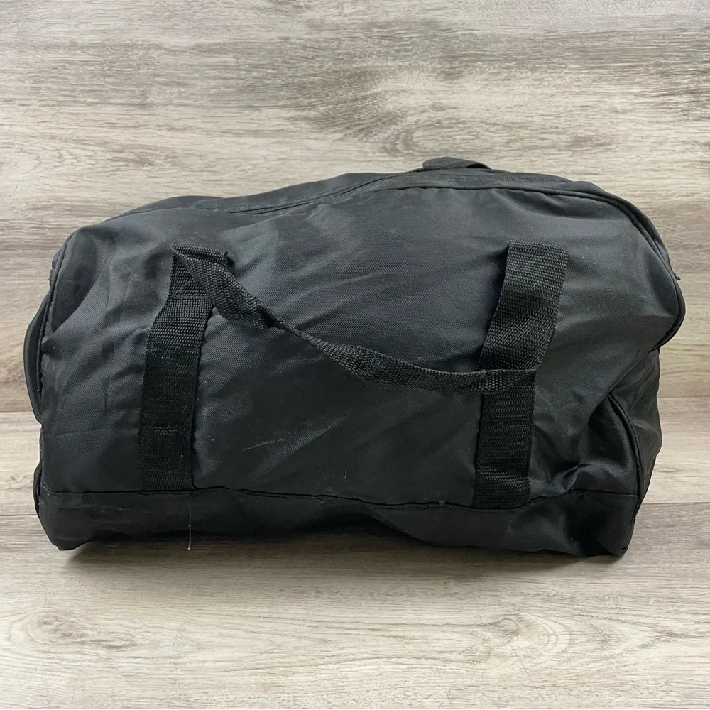 Chicago White Sox NASCO Duffel Bag Vintage 18x11” Black White MLB